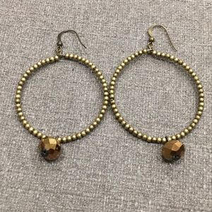 Gold Dangle Earrings